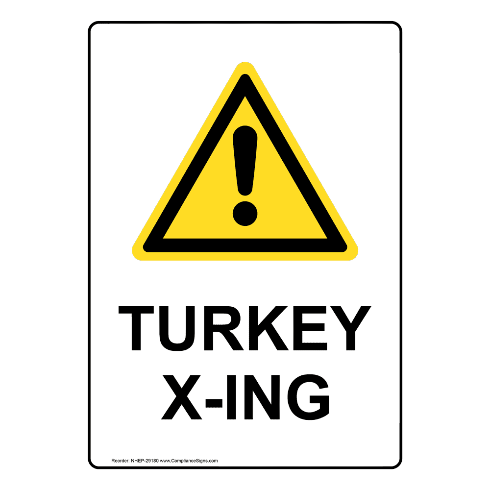 Portrait Turkey XIng Sign With Symbol NHEP29180