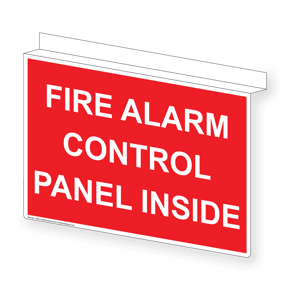 Fire Alarm Spanish Sign NHS6775