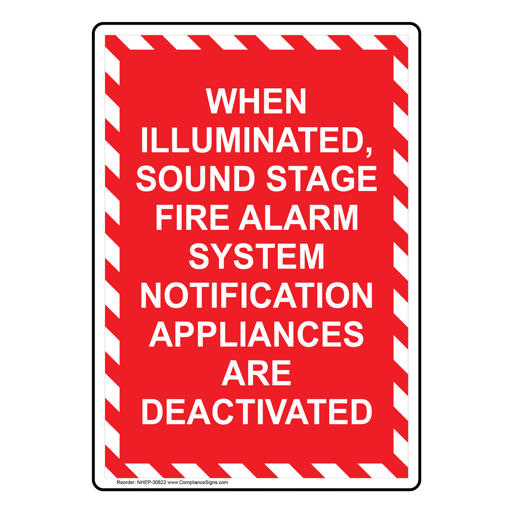 Portrait Verified False Alarms May Be Silenced, Sign NHEP30823