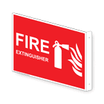 Fire Extinguisher Sign NHE-13847Proj Fire Safety / Equipment