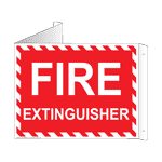 Fire Extinguisher Sign NHE-6825Tri Fire Safety / Equipment
