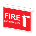 Fire Extinguisher Sign NHE-7210Ceiling Fire Safety / Equipment