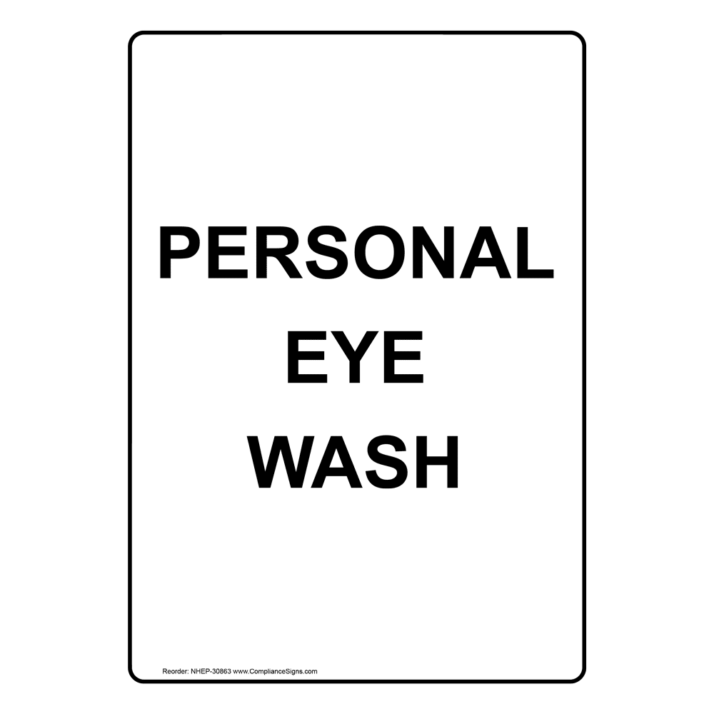 Portrait Personal Cleaning Station For Dedusting Sign NHEP-30862