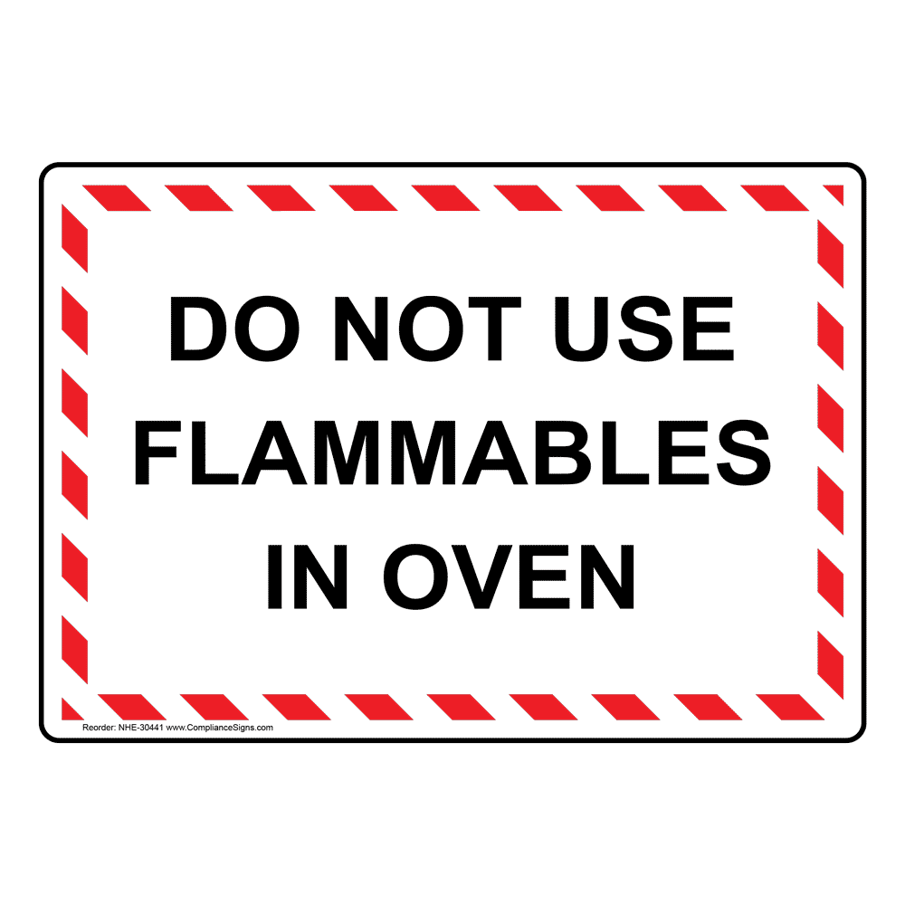 Use NonFlammable Liquids Only Sign With Symbol NHE31697