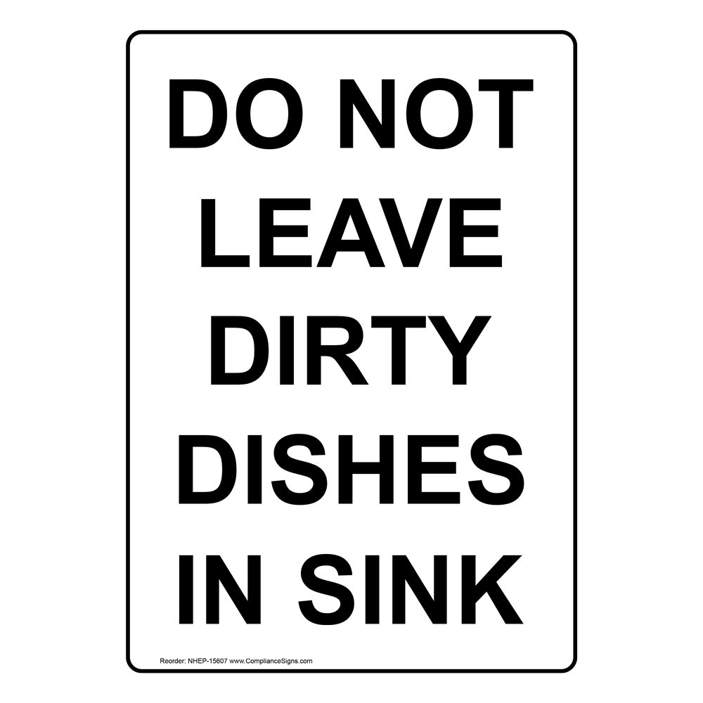 Portrait Keep This Kitchen Area Clean Sign NHEP 15608 Portrait Keep This Kitchen Area Clean Sign NHEP 15608