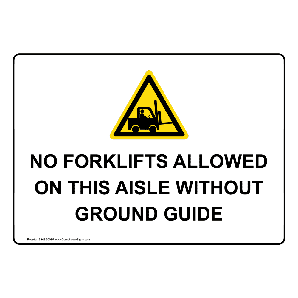 ANSI All Loaders Have Right Of Way At All Times Sign AWE50115