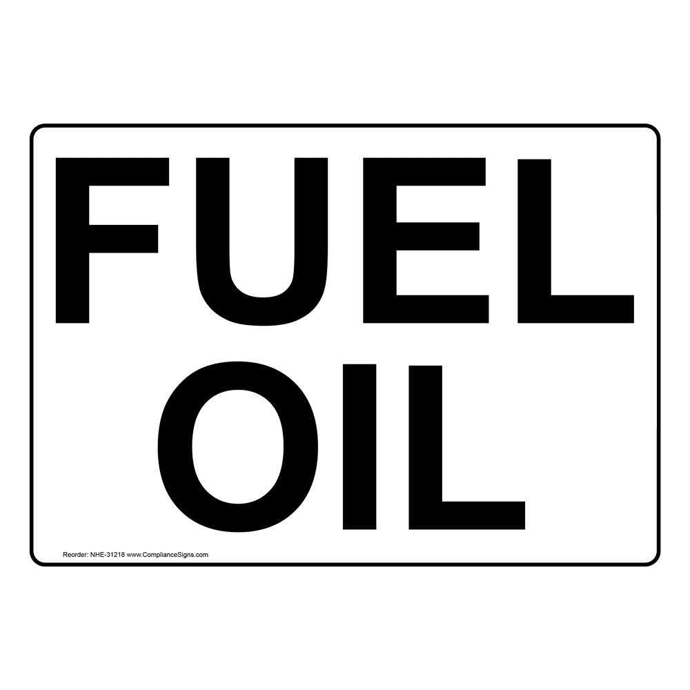 Fuel Oil Sign NHE-31218