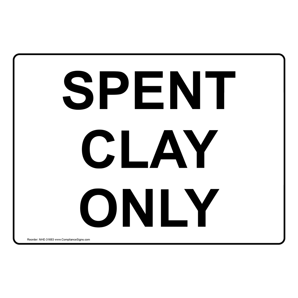 Used Antifreeze Sign NHE16429 Fuel