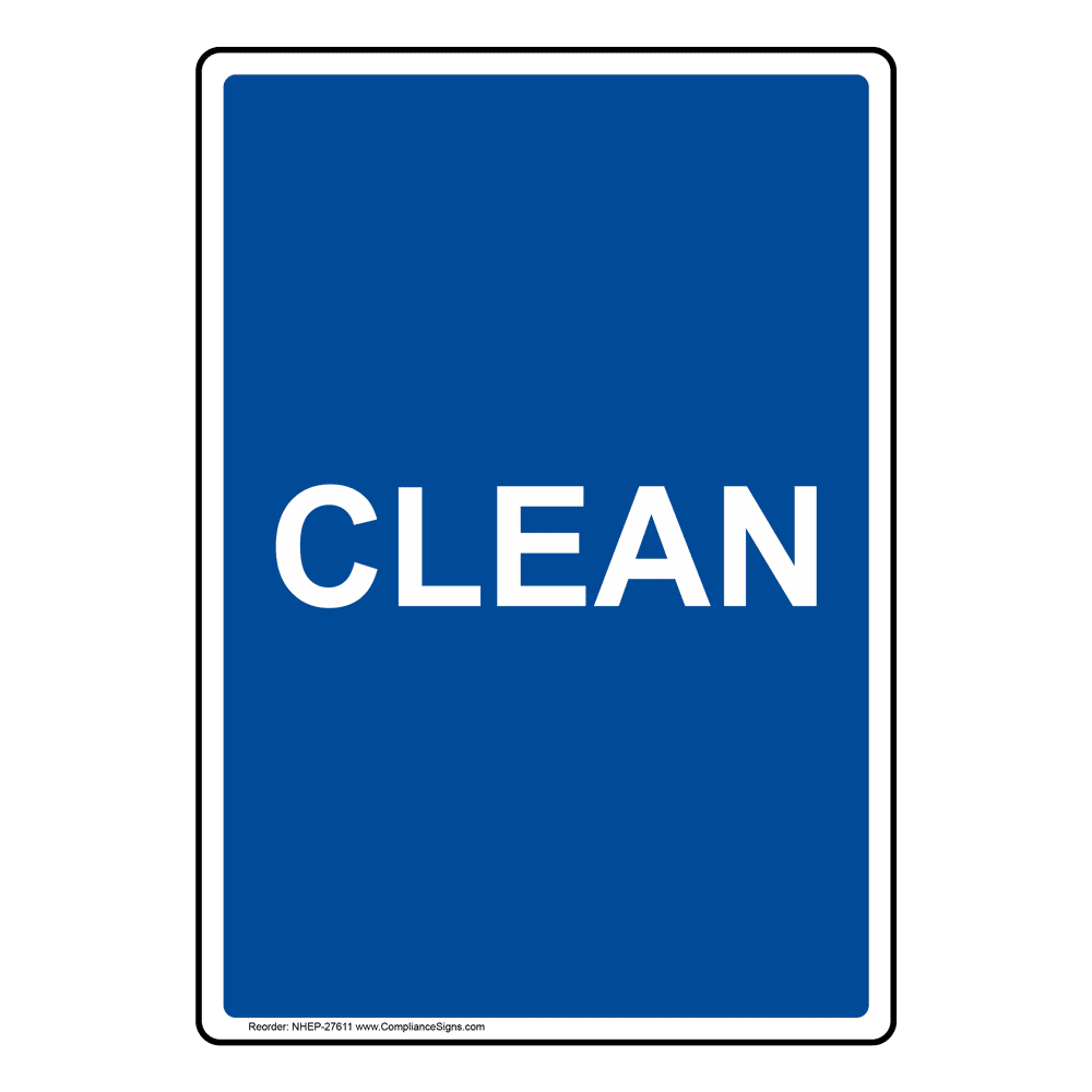 Portrait Clean Sign NHEP-27611