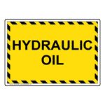 Hydraulic Oil Sign NHE-31336