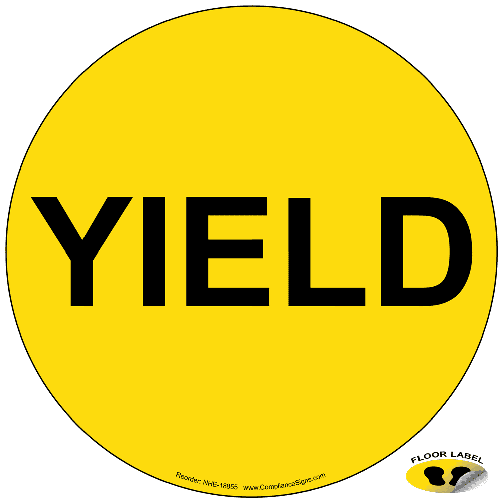 Yield Floor Label NHE-18855