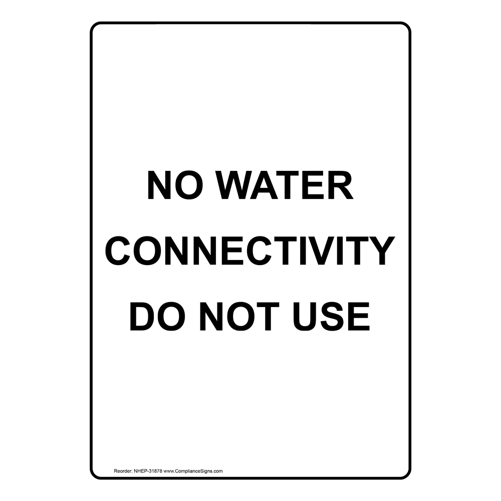 Portrait This Sink For Mop Cleaning Only Sign NHEP-31865
