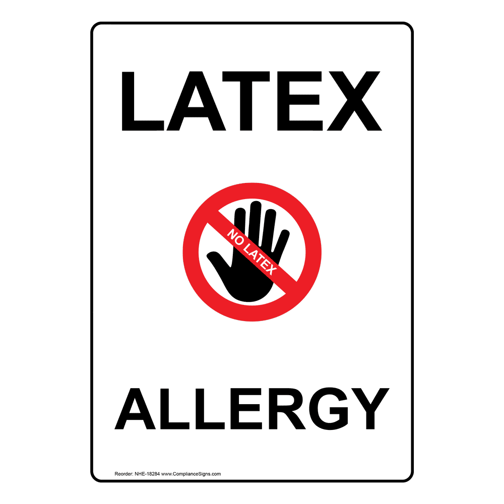 latex-allergy-sign-nhe-18284-medical-facility