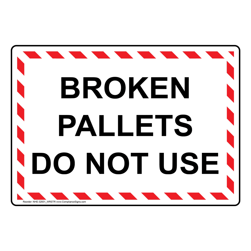 Do Not Stack Pallets