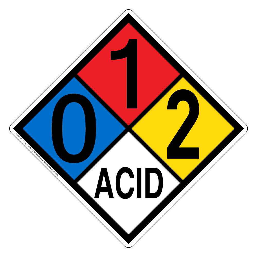 nfpa-diamond-0-1-2-acid-hazard-label-signs-nfpa-704