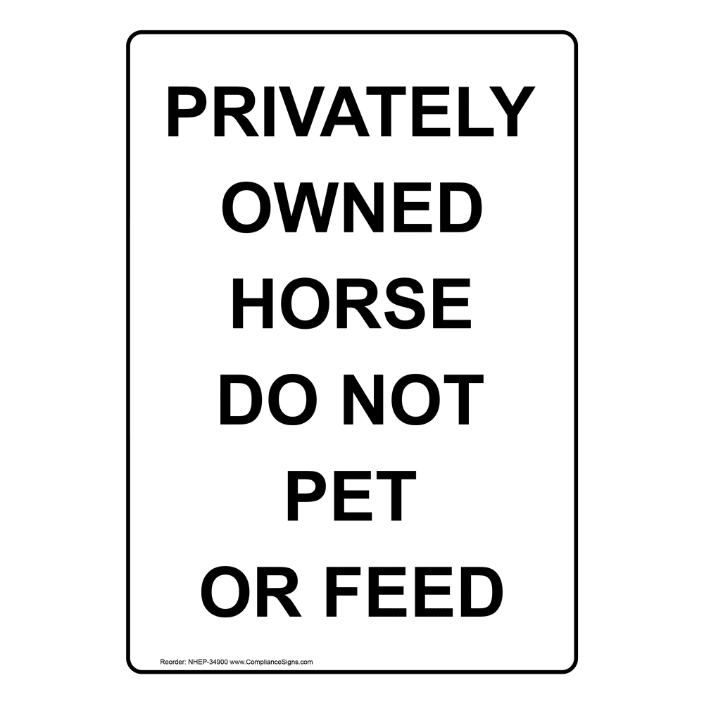 Portrait Private Road No Trespassing Violators Sign NHEP34894