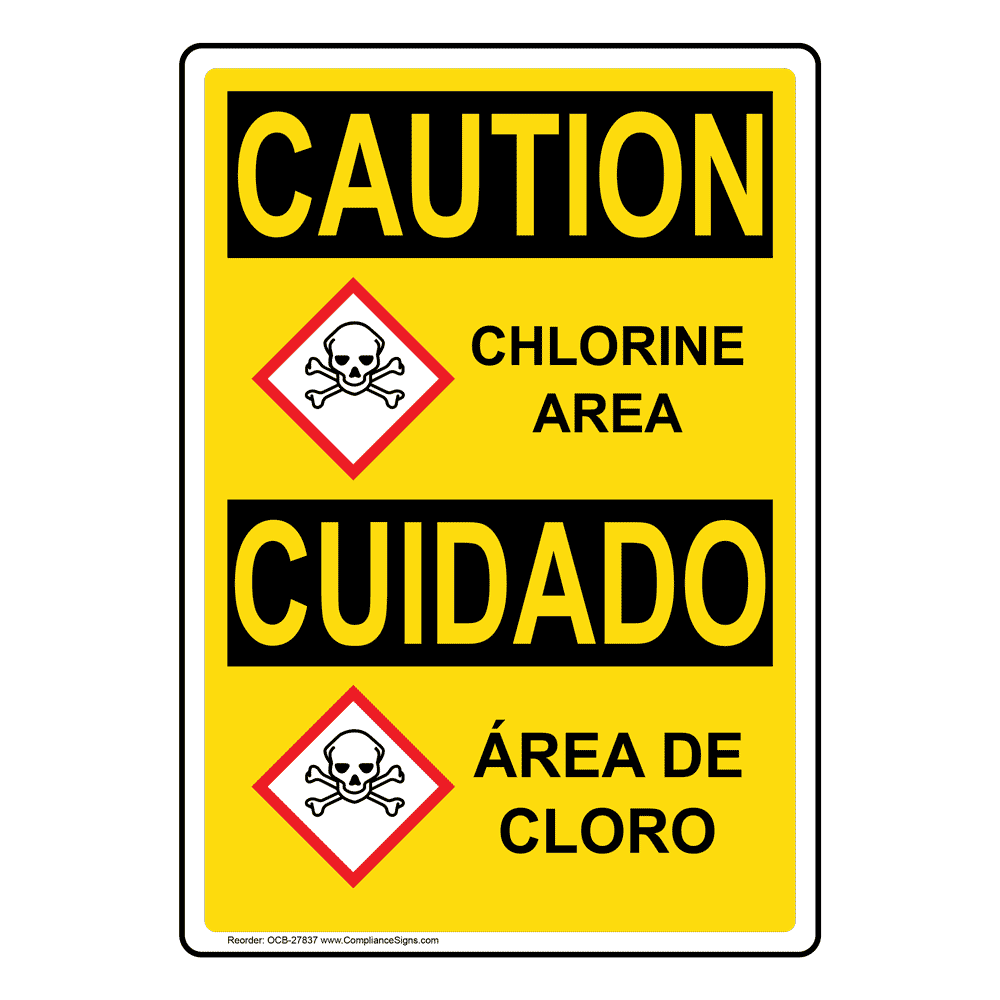 Caustic Soda Sign ODE27833 Hazmat Caustic