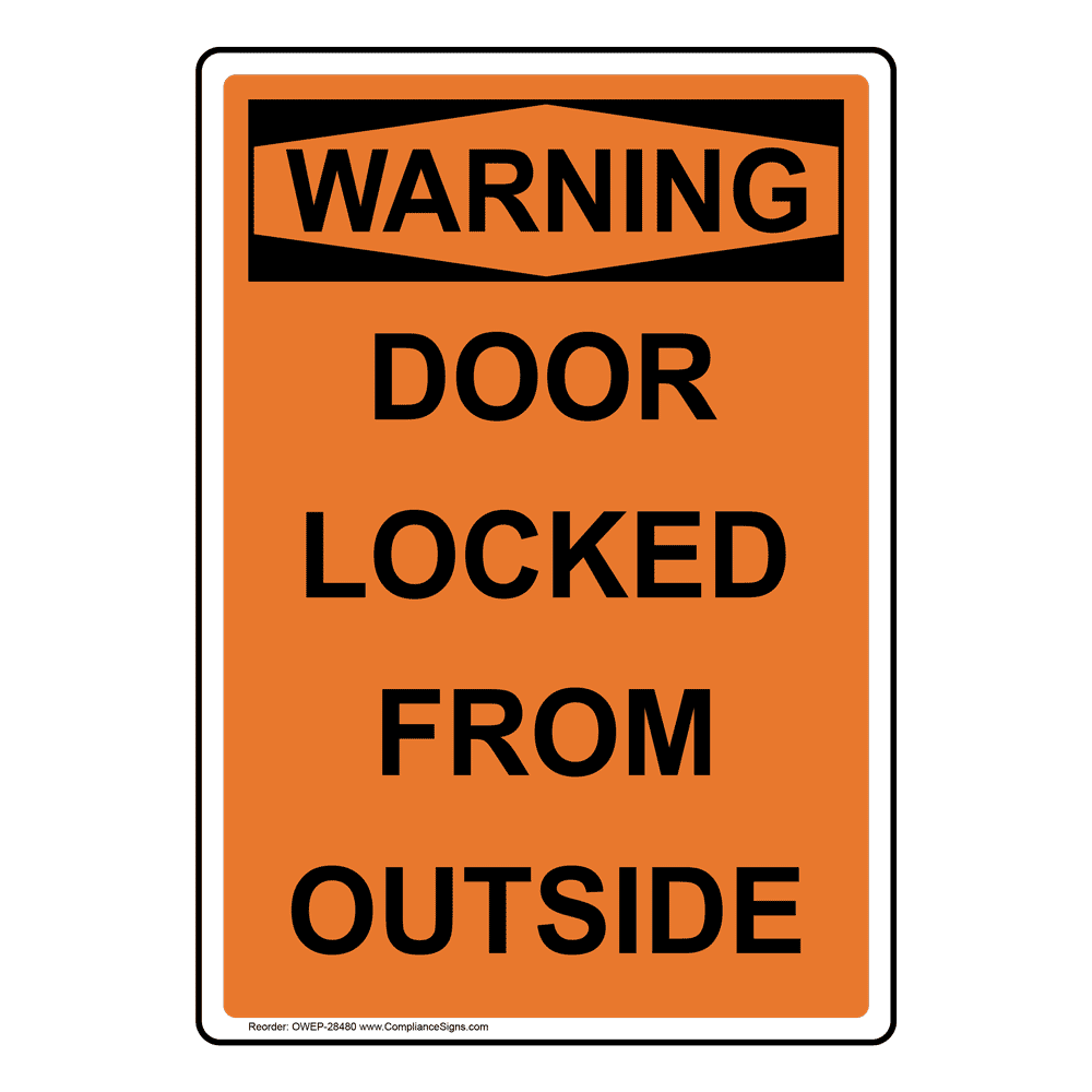 Portrait OSHA Do Not Enter Basement When Flooded Sign OWEP 28443