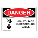 photo Underground Utilities Signage underground utilities safety signs from