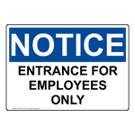 Entrance Only Do Not Enter Safety Signs From Compliancesigns Com Entrance Only Do Not Enter Safety Signs From Compliancesigns Com