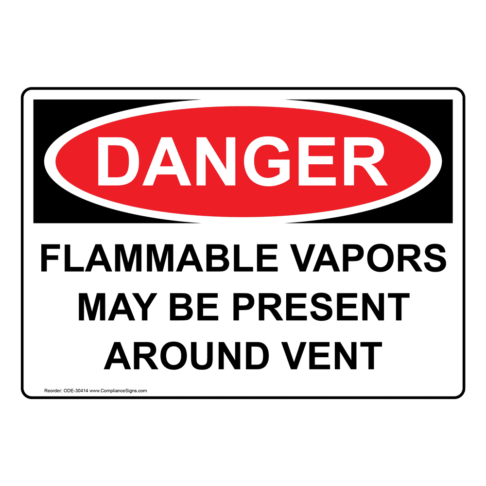 OSHA Flammable Liquid Isopropanol Alcohol Sign OWE30407
