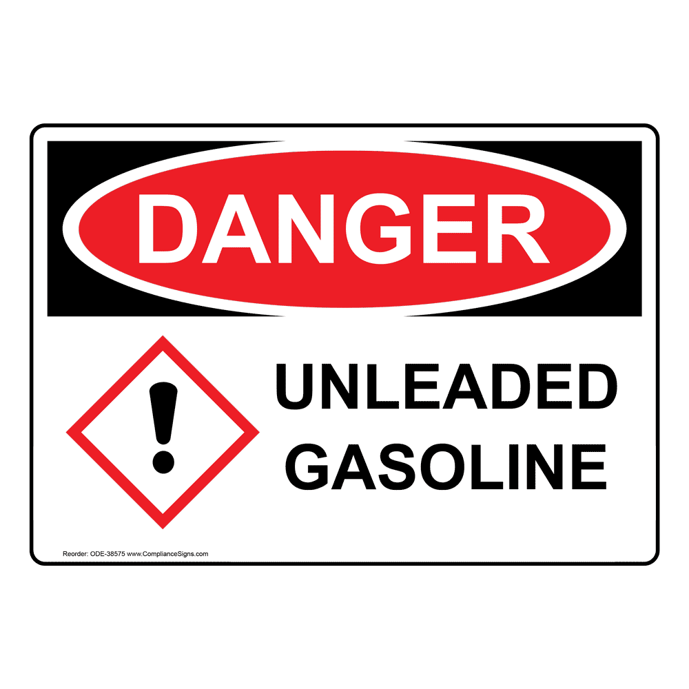 OSHA Argon Gas Sign With Symbol ONE33443