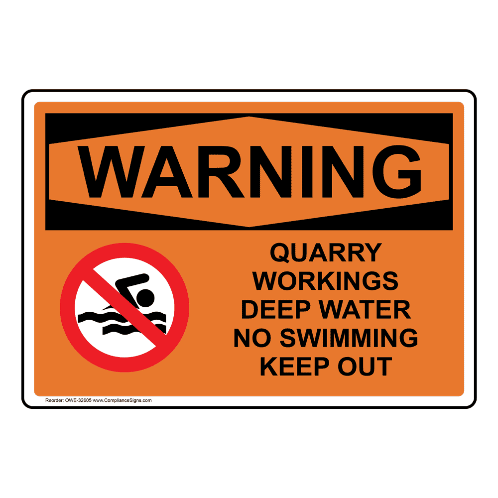 OSHA Please Keep Out Of Fountain Sign ONE34823