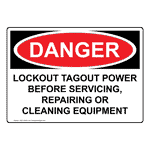 Industrial Notices - OSHA Lockout Tagout