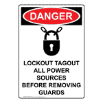 Industrial Notices - OSHA Lockout Tagout