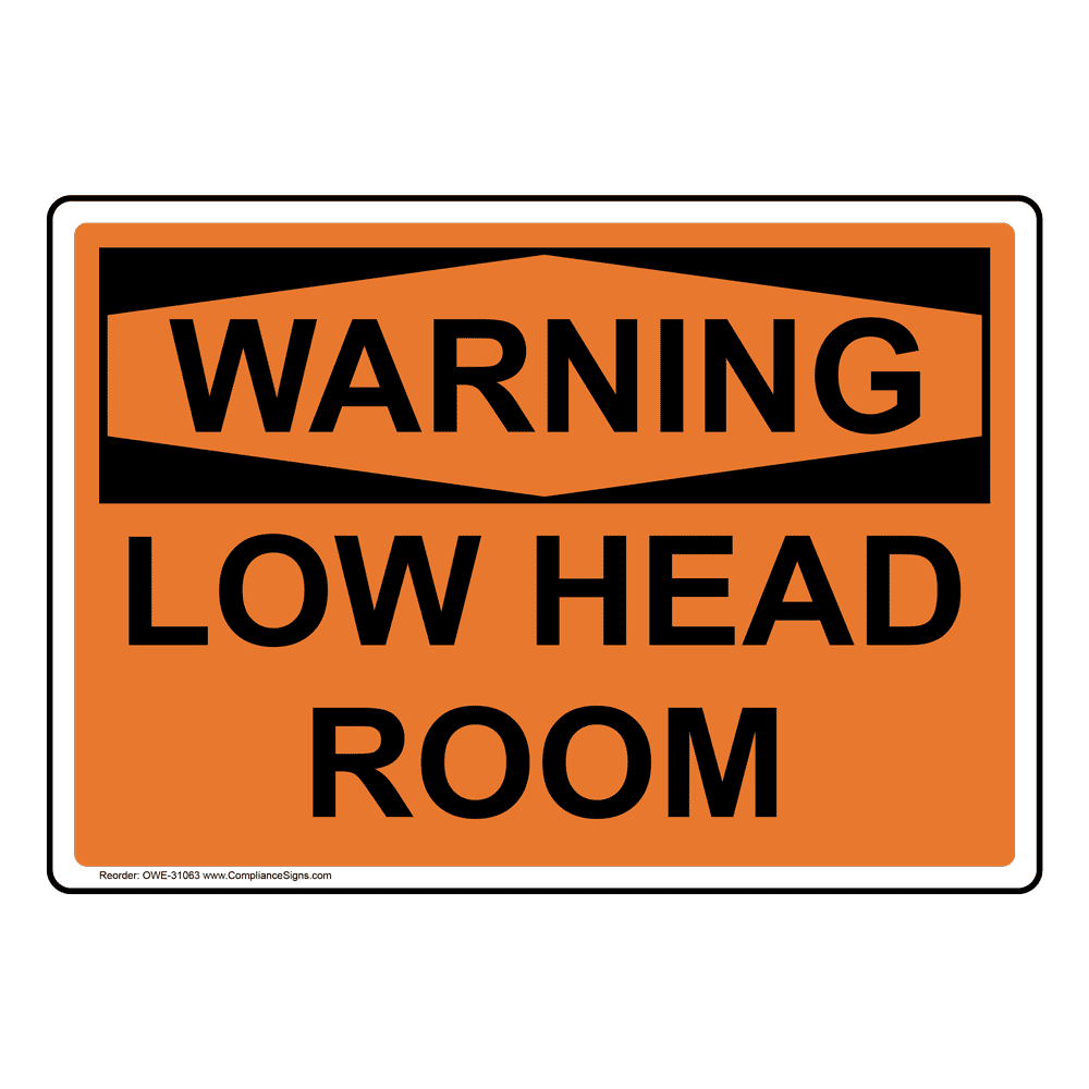 OSHA NOTICE Suspended Load Sign ONE 26868