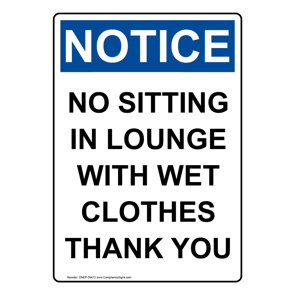 Portrait OSHA No Gum No Metal Cleats Sign With Symbol ONEP35467