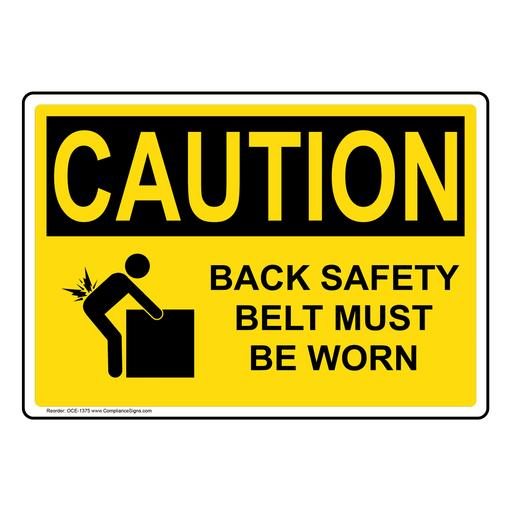 OSHA Proper Footwear Required No Sign With Symbol OSE36329