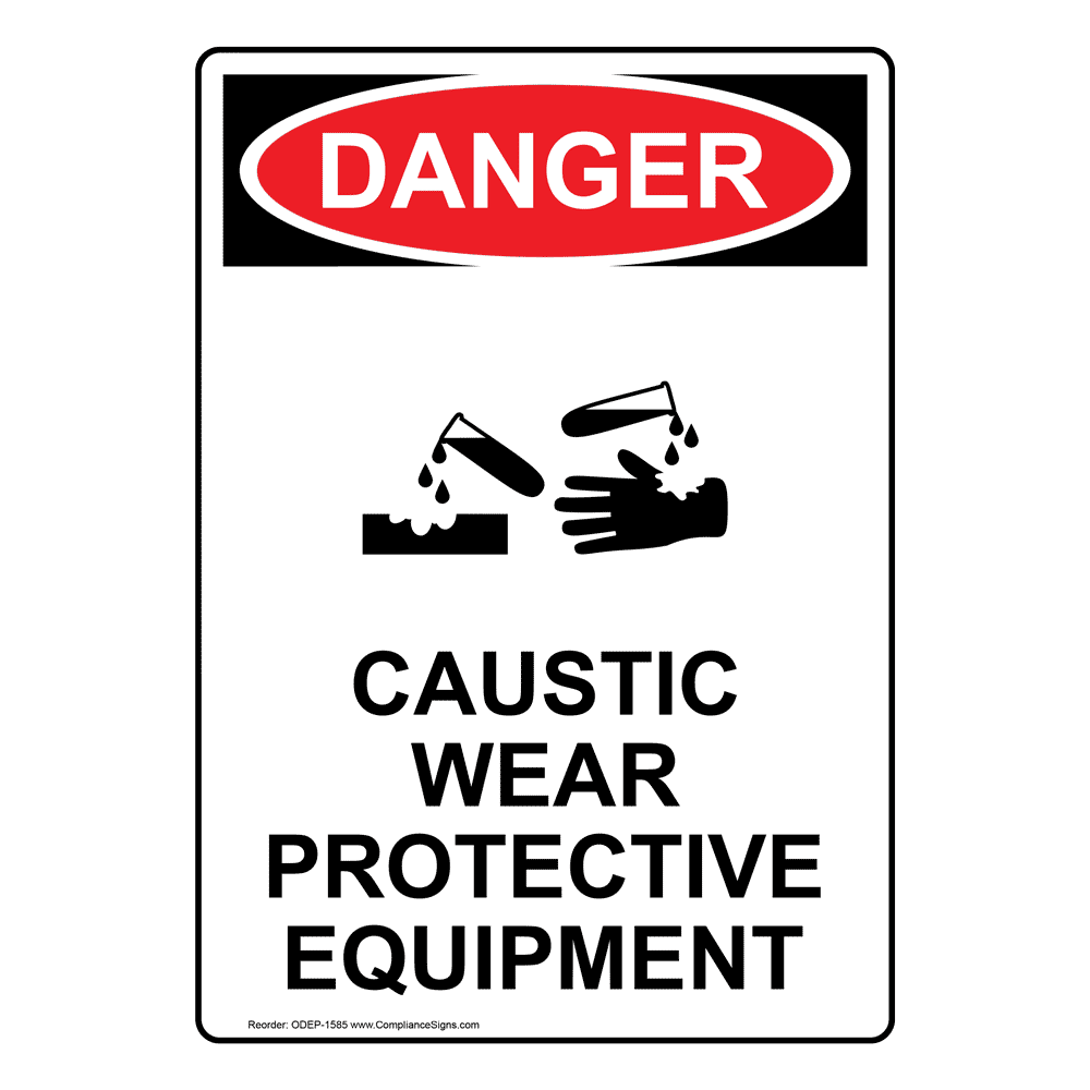 Portrait OSHA Wear Gloves In This Area Sign With Symbol OCEP6500