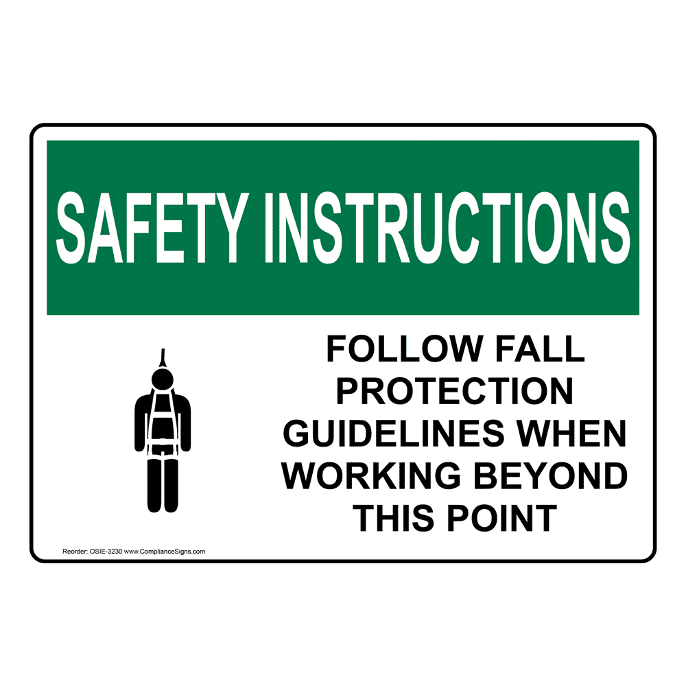 Osha Fall Protection Guidelines