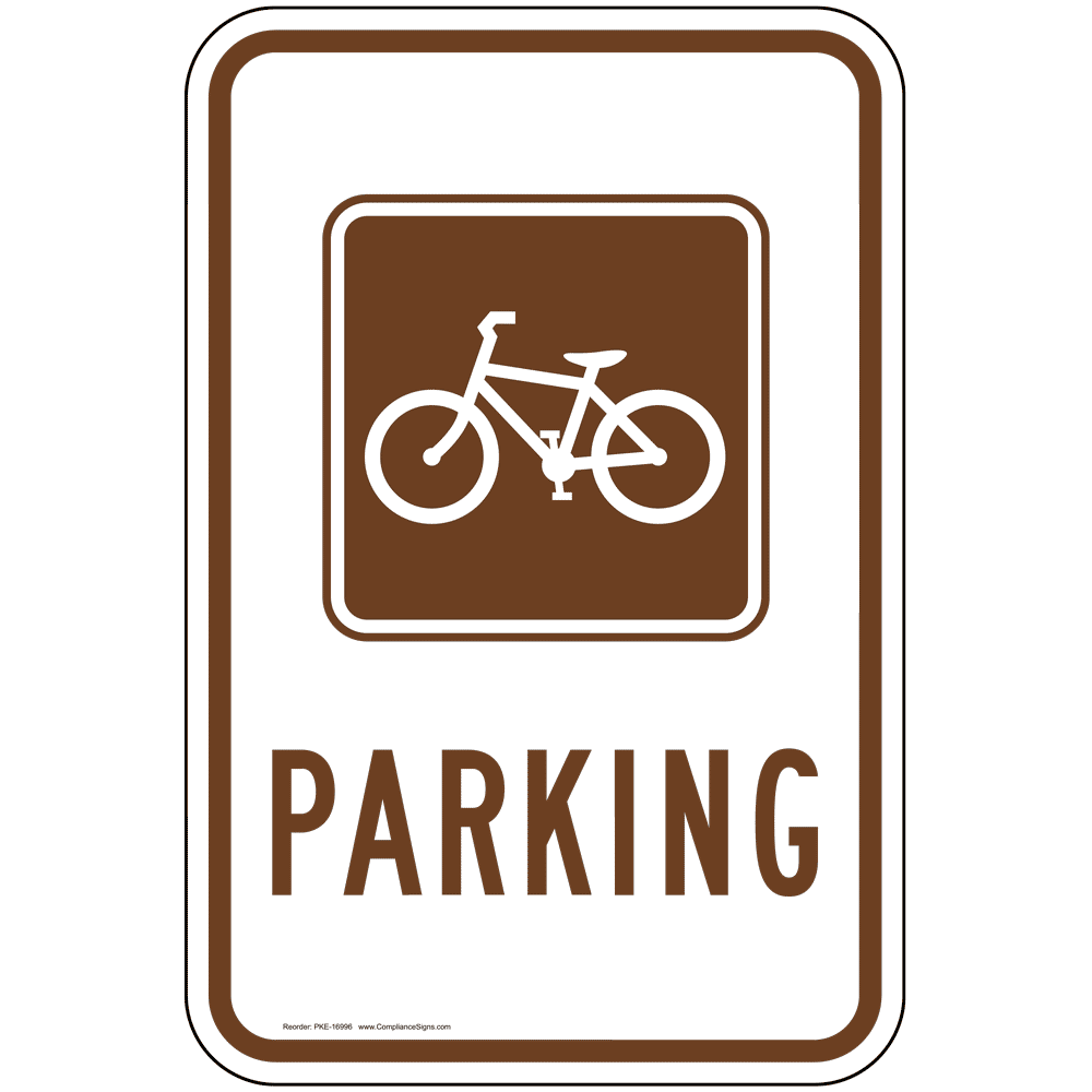Bike Parking Sign PKE16996 Parking Control