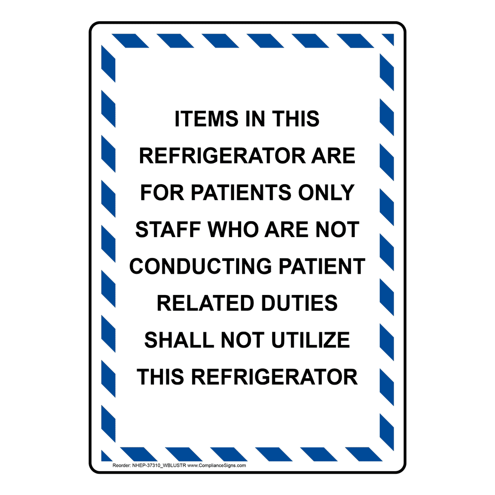 Portrait Items In This Refrigerator Are For Sign NHEP37310