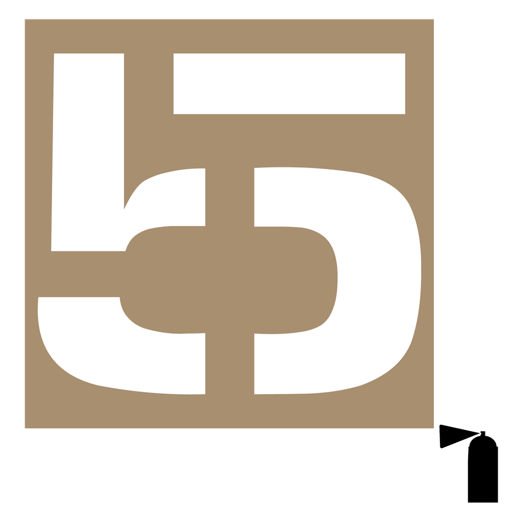 Number 5 Stencil NHE-15401
