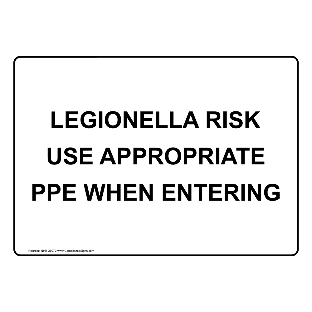 Minimum PPE Required Lab Coat, Leather Steel Sign NHE36075