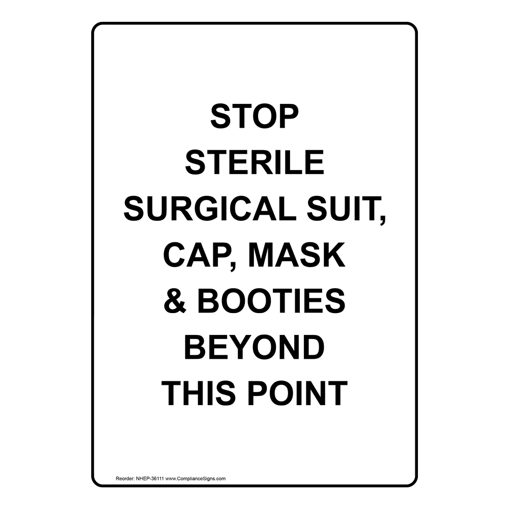 Portrait Radiology PPE Required For Entry Sign NHEP36104_YLW