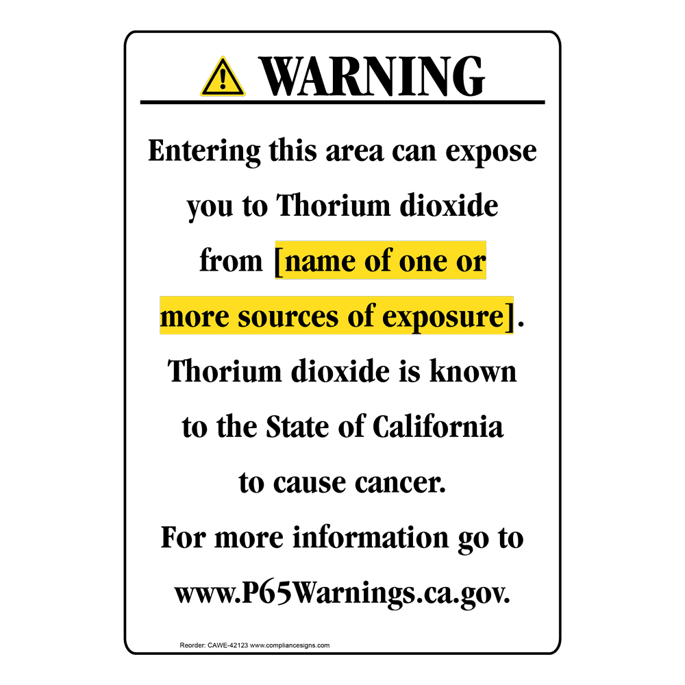 California Prop 65 Warning Signs – JDZMIQ