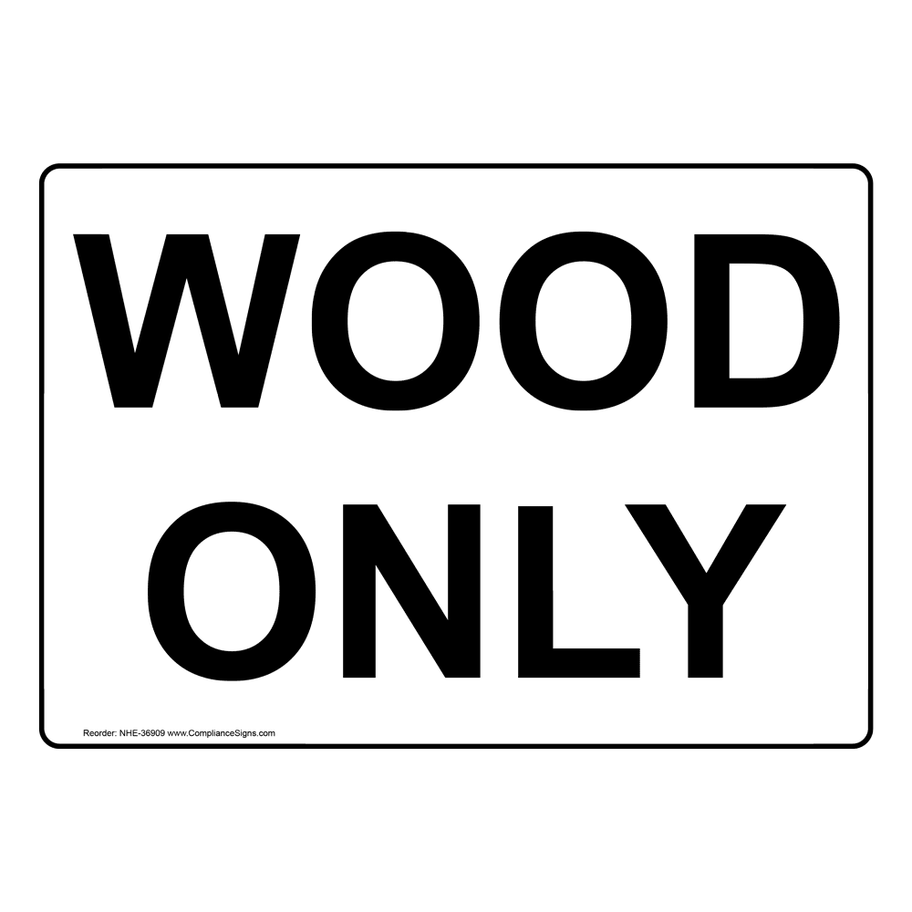 Single Use Only Sign
