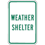 Fire/Emergency - Severe Weather Shelter Signs and Labels