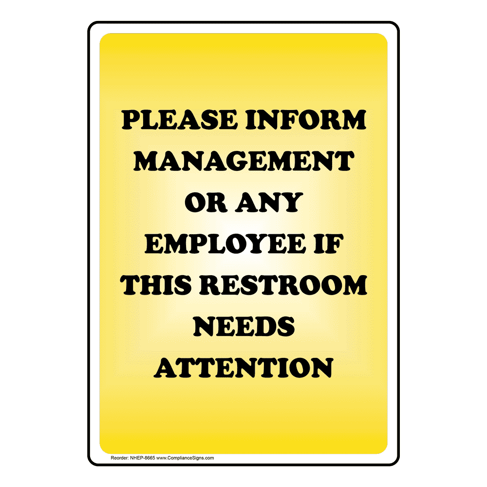 Office Restroom Etiquette