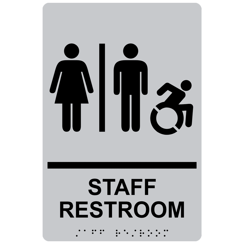 Staff Restroom Sign Printable