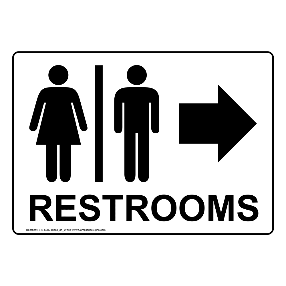 Printable Restroom Sign Printable World Holiday