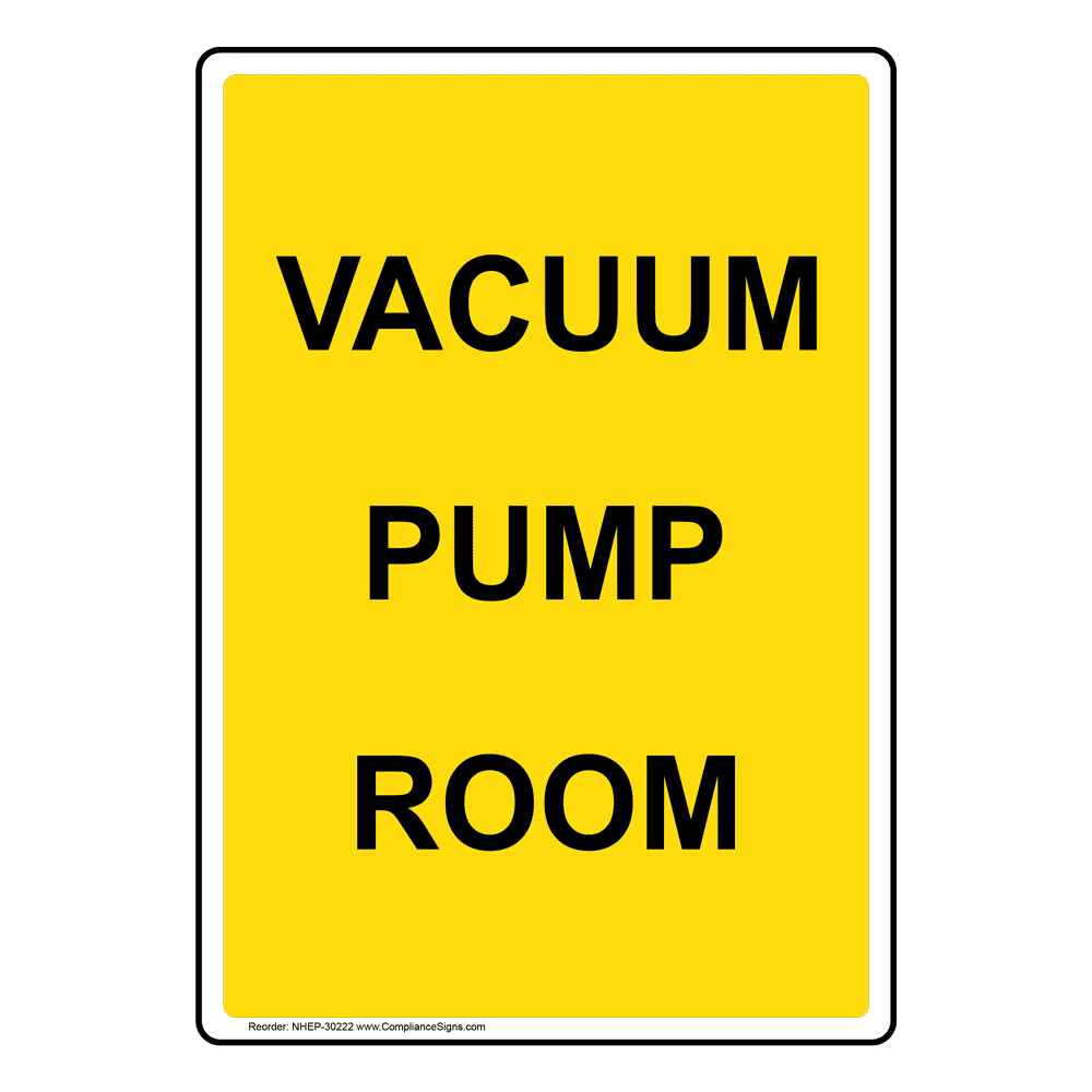 Pump Room Sign