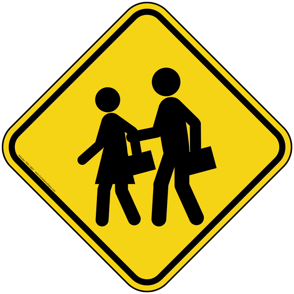 Printable Pedestrian Signs