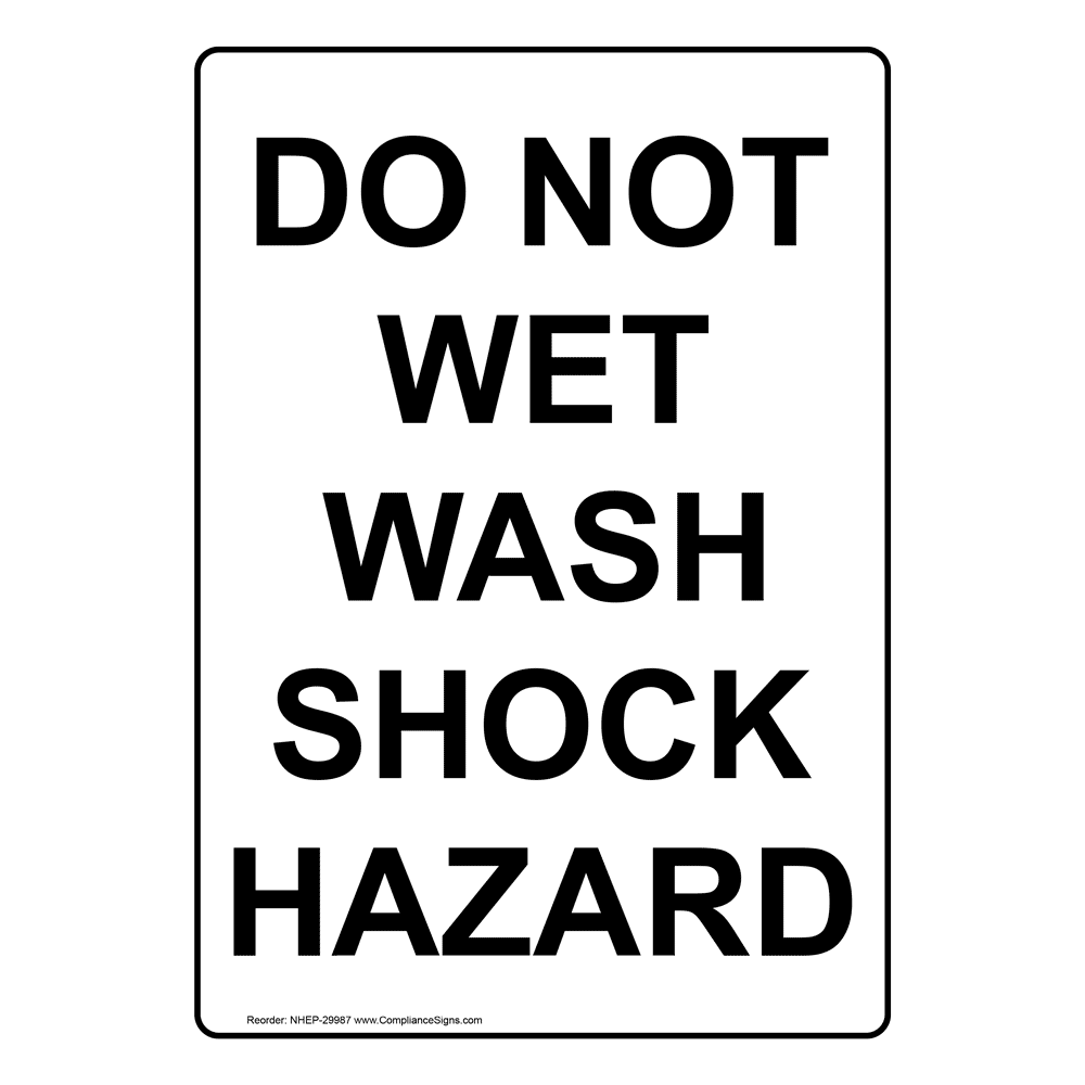 Portrait Surge Protection Lifted Sign NHEP 29969