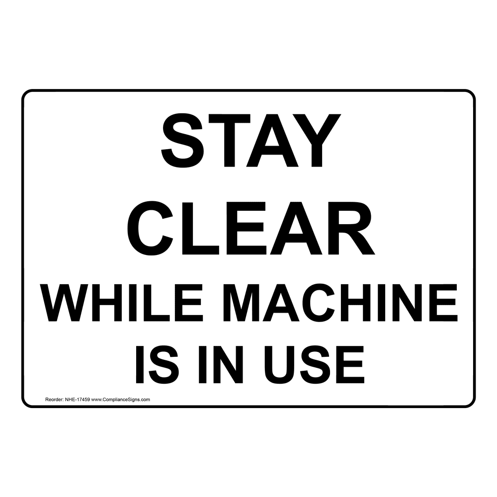 ReRack Weights After Use To Where You Found Them Sign NHE34180_RED