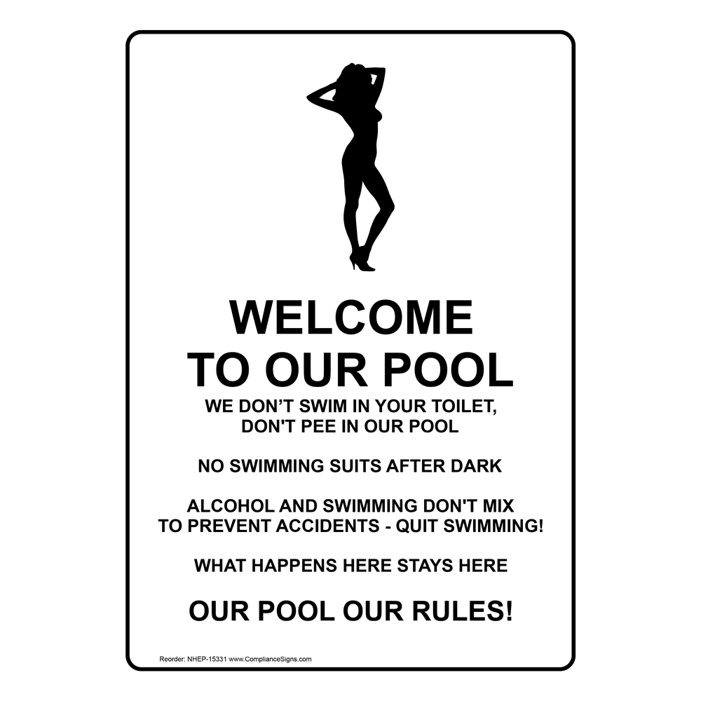 Portrait To Our Pool We Sign With Symbol NHEP15331